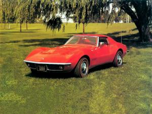Chevrolet Corvette Coupe 1968 года